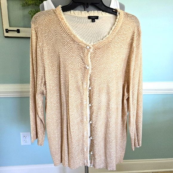 Talbots Sweaters - Talbots Button Front Cardigan Sweater Size XLarge